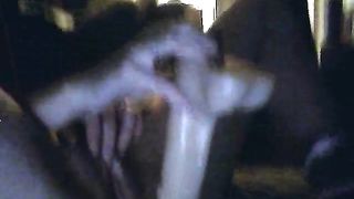 Amateur Girl Takes Huge Dildo for her NOT Husband