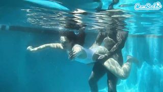 Underwater Sex Amateur Teen Crushed By BBC Big Black Dick