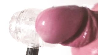 Fucking my Fleshlight Quickshot Ends in two Huge Cumshots.