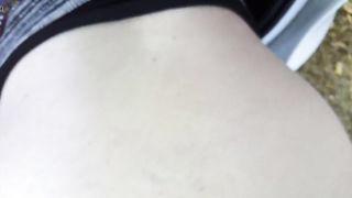 french bbw doggystyled outdoor on car