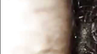 POV hairy chub bottom getting fucked not by daddy in hallway