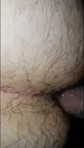 POV hairy chub bottom getting fucked not by daddy in hallway