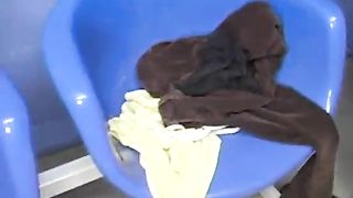 Petite l. Sucks BBC at Gloryhole