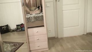 Horny Lesbians Enjoy Each Other's Bodies