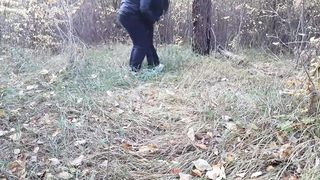 Accidentally filmed real lesbian sex in the forest - Lesbian Illusion Girls