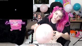 Cute Teen Reacts to Hentai Porn - Emma Fiore