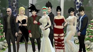 Bulma Marriage Episode 1 Bulma Delicious Wife Marries her Beloved Husband but is Blackmailed by the Master and Fucked by Blacks on the Day of Her Wedding Netorare Hentai