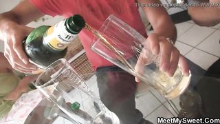 Old couple fuck teen while he s.