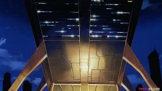 Sexy anime redhead penetrated by BIG futanari dick