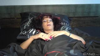 BANG.com - mature MILF with natural boobs gets fucked after masturbating (Samy Saint)