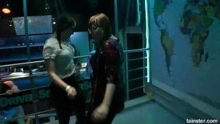 DRUNKSEXORGY - Horny clubbers gets nailed in public