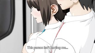 Slutty girl on train