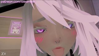 Horny Catgirl Humps her Pillow and Rides You~ [VRchat Erp, ASMR, POV, 3D Hentai] Trailer