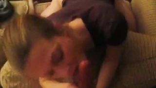 MEETMYGF - Sexy blonde amateur blowjob