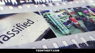 Shoplyfter Pregnant Teen Punished And Fucked For Stealing