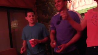 CAMPUS IS COOL - Flashing college coeds ride cocks to climax