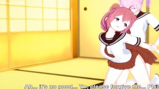 AKARI AKAZA FUTANARI YURU YURI
