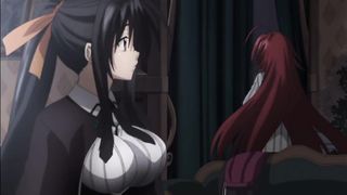 Big Boob Anime Girl Rias Undresses and Showers [best Ecchi Moments]