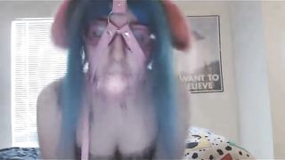 Puppy Girl Fucks Dragon & Hitachi