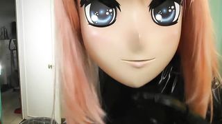 Leather Suit Belly Inflation