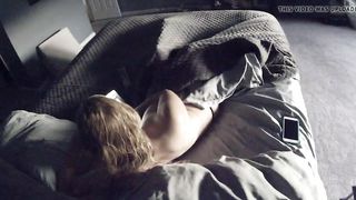 MILF Masturbates while Watching Porn and Sends Snaps during