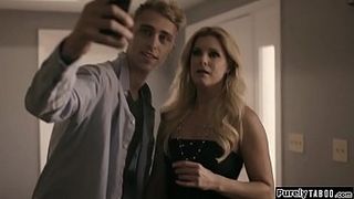 Milf finds out she is tricked into cheating with her stepson