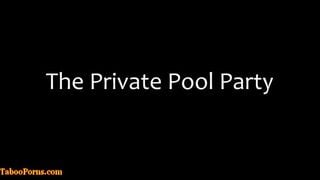 Brother Fucks Sis By The Pool