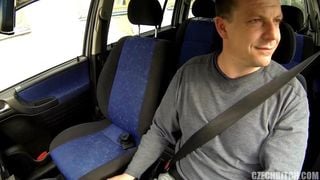 Real Czech Prostitute Takes Money for CAR SEX