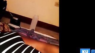 Haitian side chick masturbating for married lover