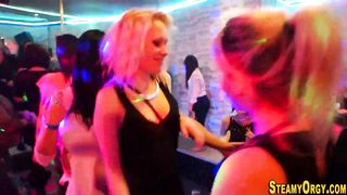 Slutty cfnm ho fingered