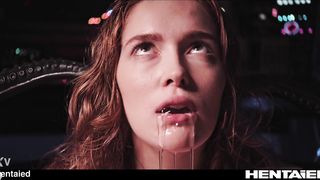 Real Life Hentai - Jia Lissa brain fucked and creampied by aliens