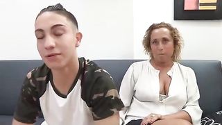 Amazing 47yo teacher bangs her TEEN 18yo student