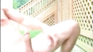 MJB45 Naked Outdoor Wank - this is me