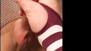 Crossdresser Mouthfuck