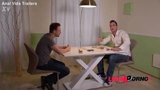 Petite ebony bombshell Luna Corazon fucked hard by two horny studs GP274