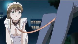 Cute maid in stockings enjoys sex (Uncensored Hentai)