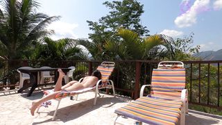 Glamping V.I.P #3 sexy colombian big ass (soldier huge cock y Kourney Love )