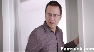 Fucked My Step-Mom on Her Birthday| FamSuck.com