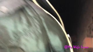 Milf scopata veloce in una casa abbandonata