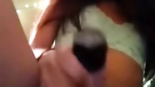 Girl Masturbates with her Mother's Dildo