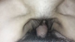 In mutter abgespritzt