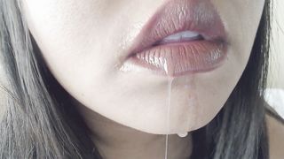 ASMR Soft Moans, Wet Mouth