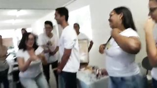 Teacher Teach us how to use Condom nd Blowjob to her Student