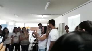 Teacher Teach us how to use Condom nd Blowjob to her Student