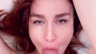 Amateur couple BDSM fuck, BJ and cumshot on pussy KleoModel