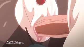 Cute blonde with big boobs tries anal [Uncensored Hentai]