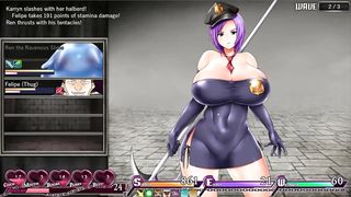 Karryn's Prison [PornPlay Hentai game] Ep.11 she cummed while dancing just from being looked at