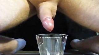Long Prostate Milking Session Into Cup
