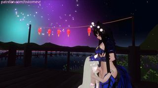 Starting the new Year with a Bang! [intense Moaning, VRchat Erp, POV, 3D Hentai, Nudity, Futa]