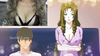 HIS WIFE AND MOTHER-IN-LAW ABANDON HIM AND CONSOLES HIM